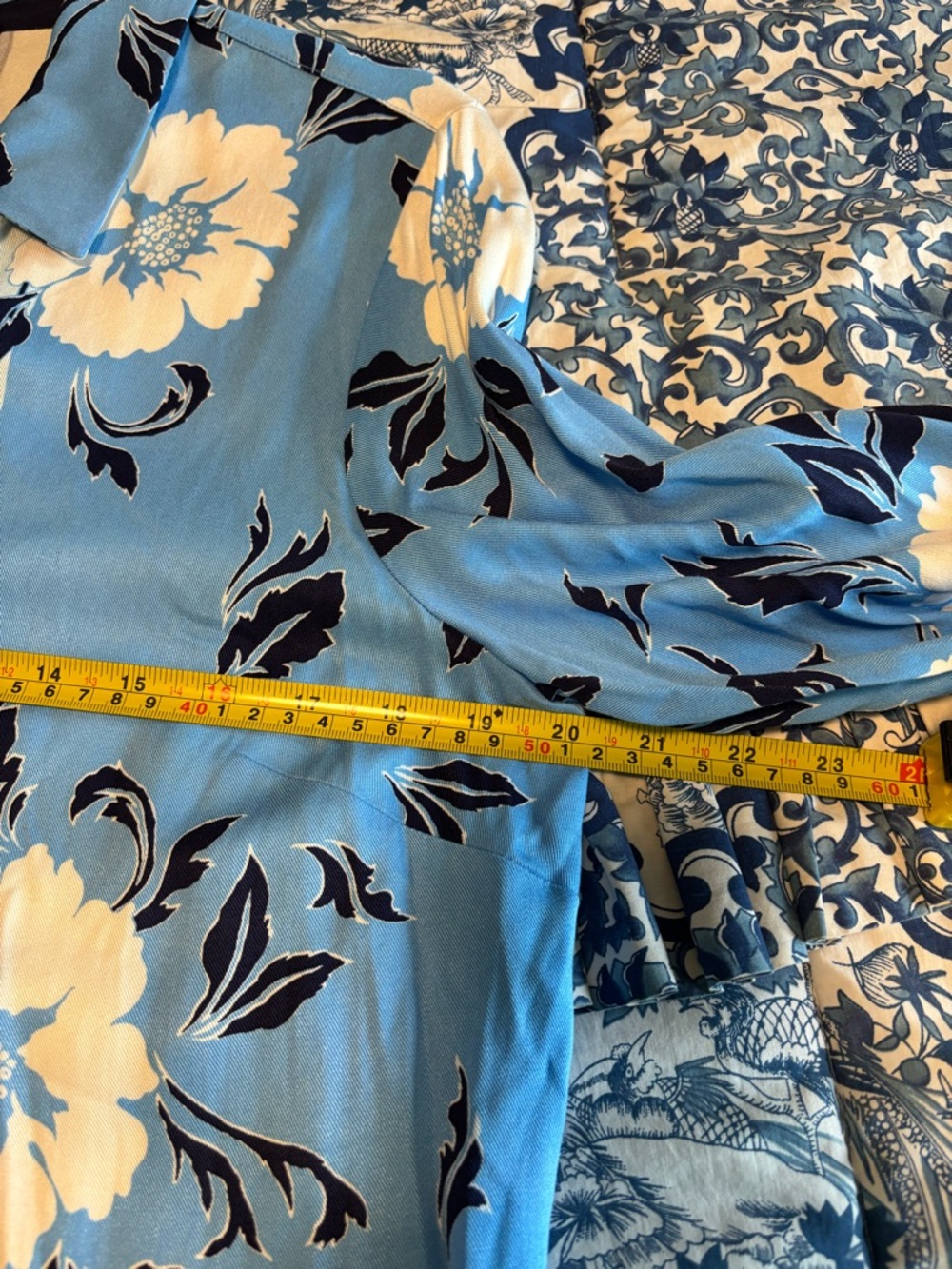 Talbots Button Front Shirt-Delightful Floral~Medium - Picture 12 of 12